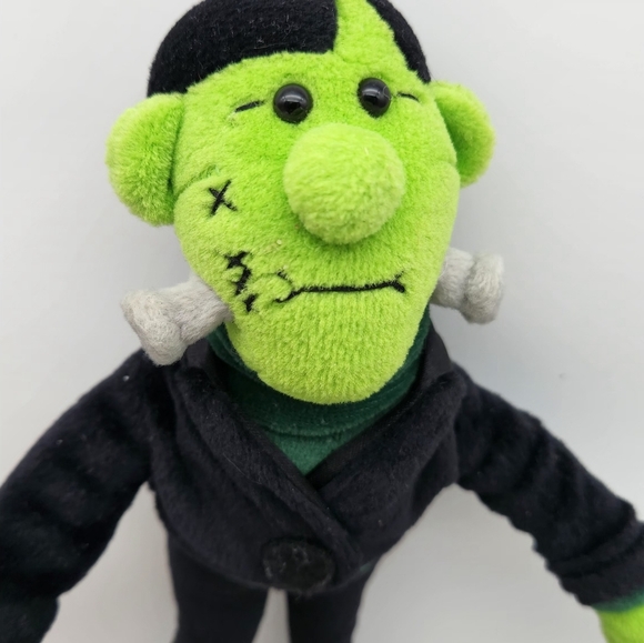 Gund Frankenstein Halloween Bendable Plush Figurine. - Picture 2 of 6